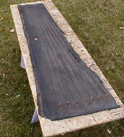1934 Nash Ambassador running board rubber mat
