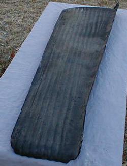 35 - 36 Olds running board rubber mat