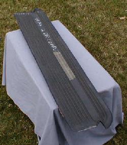 47 Plymouth sill plate rubber mat